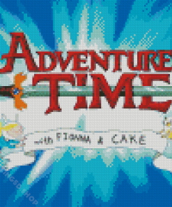 Adventure Time With Fionna And Cake Diamond Paintings