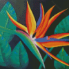 Aesthetic Bird Of Paradise Flower Diamond Paintings