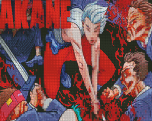 Akane Arcade Game Poster Diamond Paintings