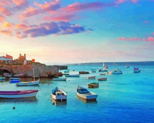 Alicante Tabarca Island Diamond Painting