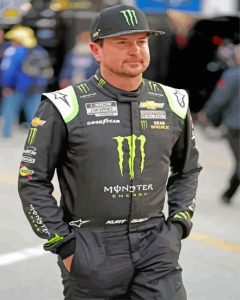 Auto Racing Driver Kurt Busch Diamond Painting