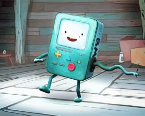 BMO Dancing Diamond Painting