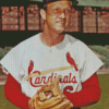 Baseball Player Stan Musial Diamond Paintings