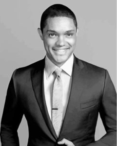 Black And White Trevor Noah In Suit Diamond Painting