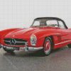 Black And Red Mercedes 300SL Diamond Paintings