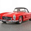 Black And Red Mercedes 300SL Diamond Painting