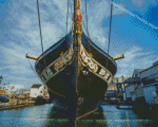 British Ship Prow Diamond Paintings