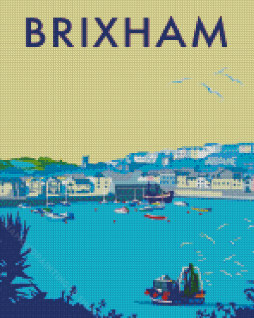 Brixham Poster Diamond Paintings