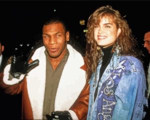 Brooke Shields And Mike Tyson Diamond Painting