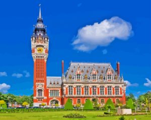 Calais Belfry Calais France Diamond Painting