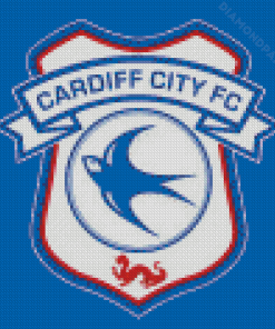 Cardiff City Football Logo Diamond Paintings