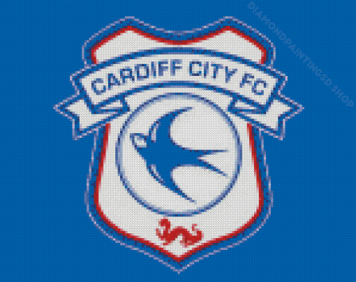 Cardiff City Football Logo Diamond Paintings