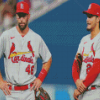 Cardinals Baseball Diamond Paintings