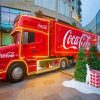 Christmas Cola Truck Diamond Painting