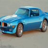 Classic 1970 Firebird Blue Car Diamond Painting