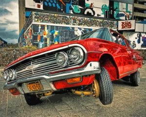 Classic Lowrider Car Diamond Painting