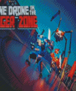 Clone Drone In The Danger Zone Game Diamond Paintings