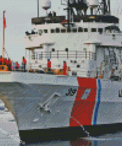 Close Up United States Coast Guard Diamond Paintings