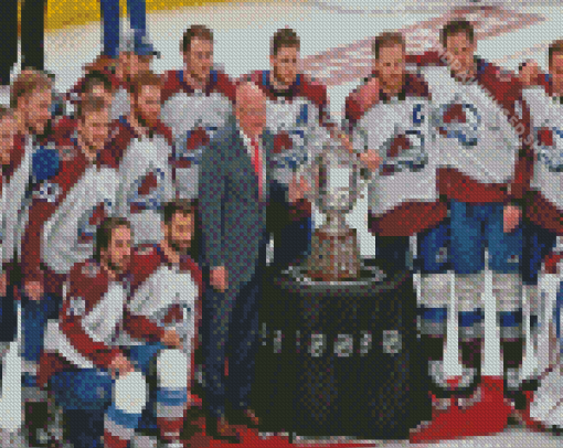 Colorado Avalanche Players Diamond Paintings