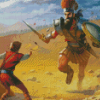 Cool David and Goliath Diamond Paintings