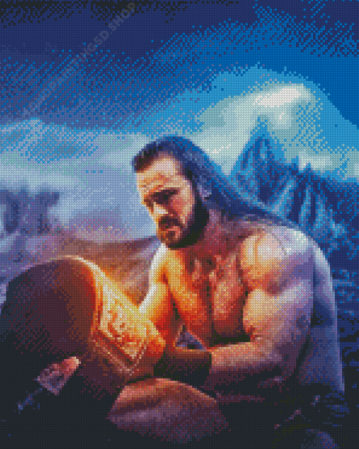 Drew McIntyre Diamond Paintings