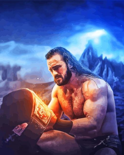 Drew McIntyre Diamond Painting