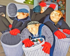 Dustbinmen Beryl Cook Diamond Painting