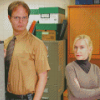 Dwight And Angela The Office Diamond Paintings