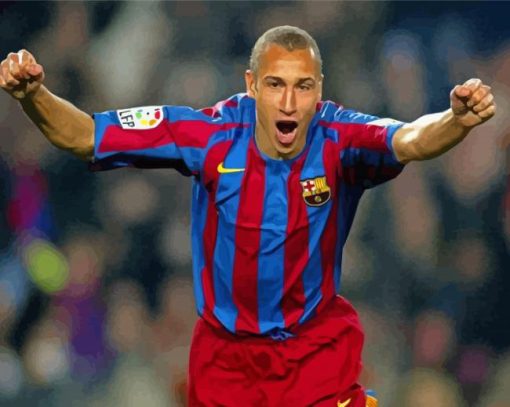 FC Barcelona Henrik Larsson Diamond Painting