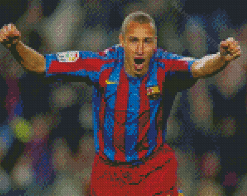 FC Barcelona Henrik Larsson Diamond Paintings