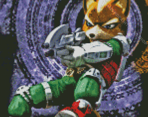 Fox McCloud Diamond Paintings