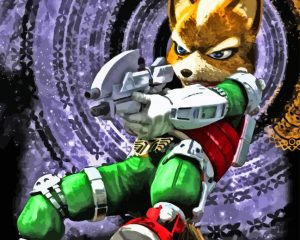 Fox McCloud Diamond Painting