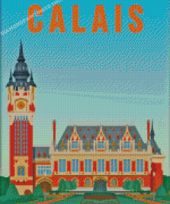 France Calais Belfry Poster Diamond Paintings