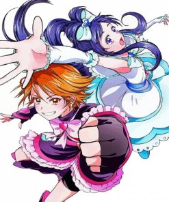 Futari wa Pretty Cure Character Art Diamond Painting