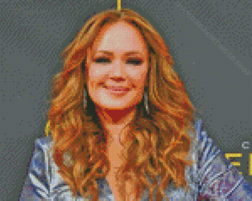 Gorgeous Leah Remini Diamond Paintings