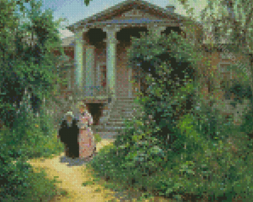 Granny's Orchard Polenov Diamond Paintings