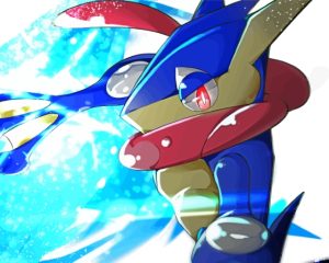 Greninja Anime Diamond Painting