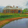 Historical Landmark Monticello Virginia Diamond Paintings