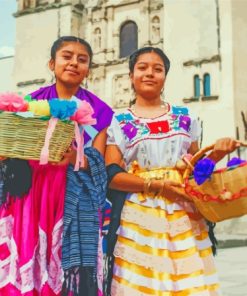 Indigenous Girls Diamond Painting