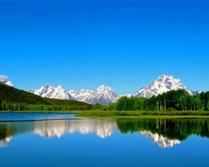 Jackson Lake Grand Teton Diamond Painting