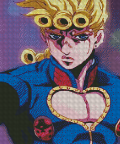 Jojo's Bizarre Giorno Adventure Giovanna Diamond Paintings