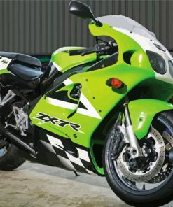 Kawasaki Ninja ZX 7R Motorcycle Diamond Painting