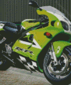 Kawasaki Ninja ZX 7R Motorcycle Diamond Paintings
