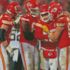 Kansas City Chiefs Players Diamond Paintings