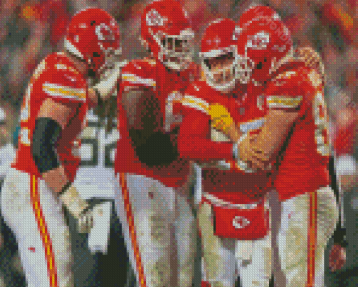 Kansas City Chiefs Players Diamond Paintings