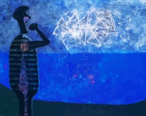 La Gran Galaxia By Rufino Tamayo Diamond Painting