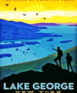 Lake George Poster Diamond Painting
