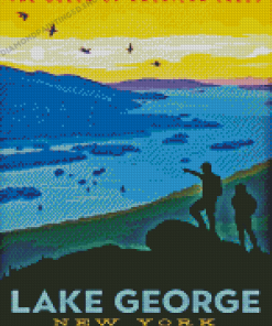 Lake George Poster Diamond Paintings