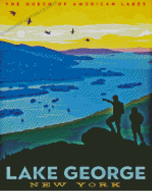 Lake George Poster Diamond Paintings