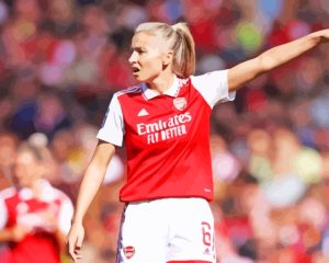 Leah Williamson Arsenal Player Diamond Painting